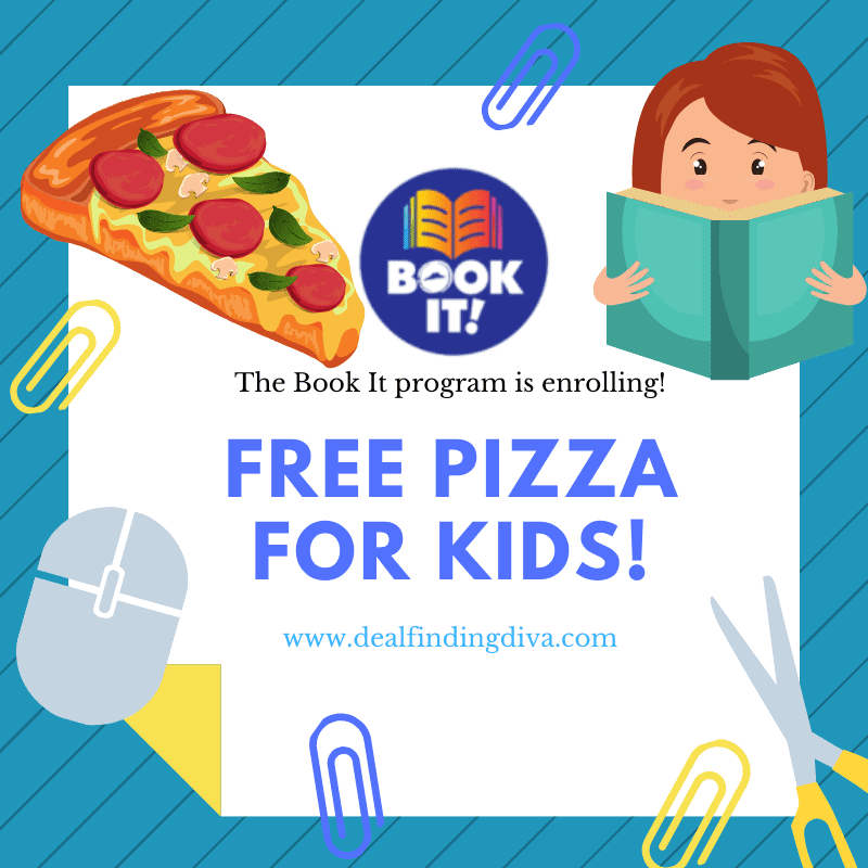 FREE PIZZA HUT WITH THE BOOKIT PROGRAM!