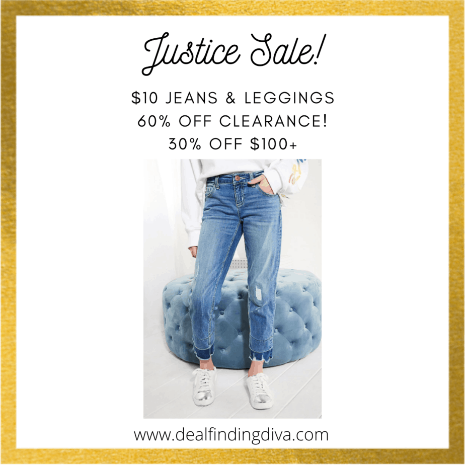 justice $10 jeans