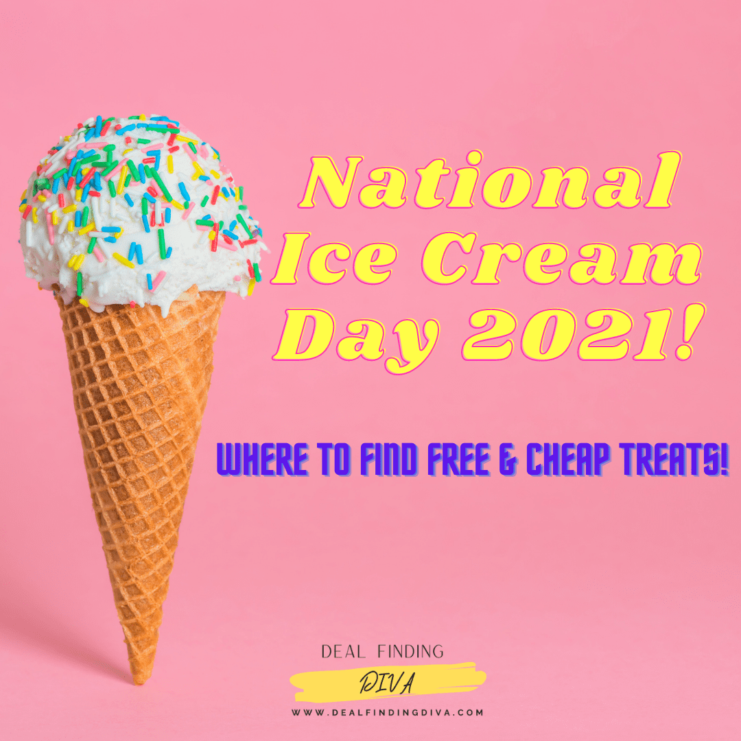 sandwich overraskende bælte NATIONAL ICE CREAM DAY 2021! WHERE TO GET FREE AND CHEAP ICE CREAM!