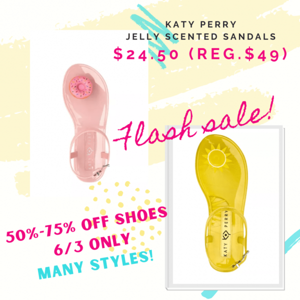 MACY&#39;S FLASH SALE ON WOMEN&#39;S SHOES: 50%-75% OFF, 6/3 ONLY!