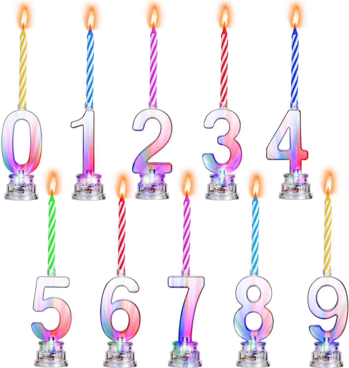 led number candle set